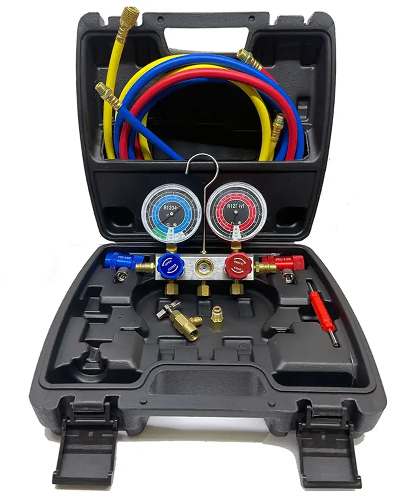 R1234yf refrigerant recovery and automotive air-conditioning service